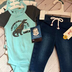 Gerber Cat & Jack Bundle 0-3MO NWT